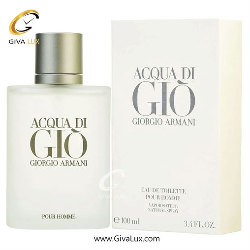  ادو تویلت مردانه اورجینال مدل Giorgio Armani Acqua di Gio | جورجیو آرمانی اکوا دی جو (آکوا دی جیو) حجم  100 میل